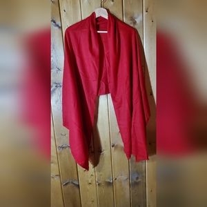 Uniqlo Cashmere red scarf